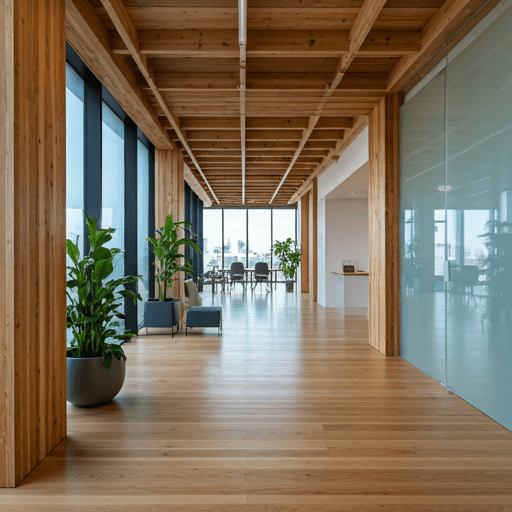 Modern sustainable office